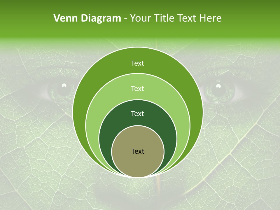 Woman Global Warming Environmental Protection PowerPoint Template