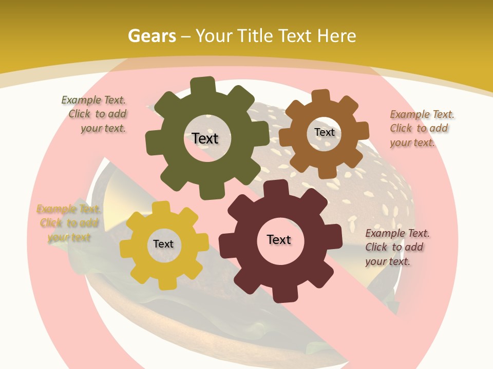 Design Illustration Beef PowerPoint Template