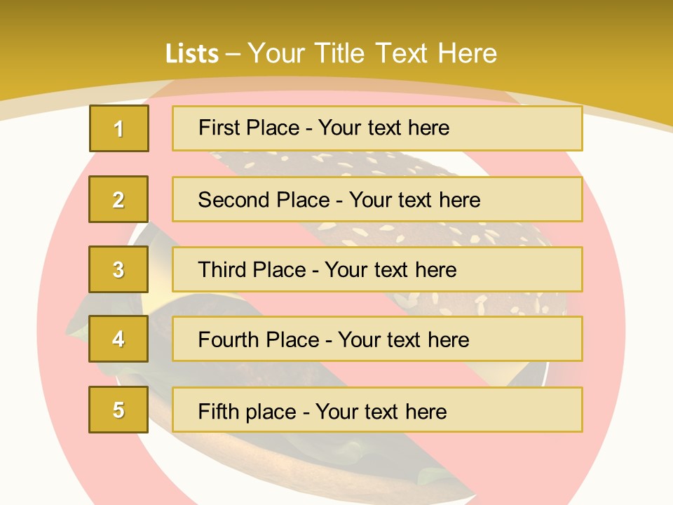 Design Illustration Beef PowerPoint Template