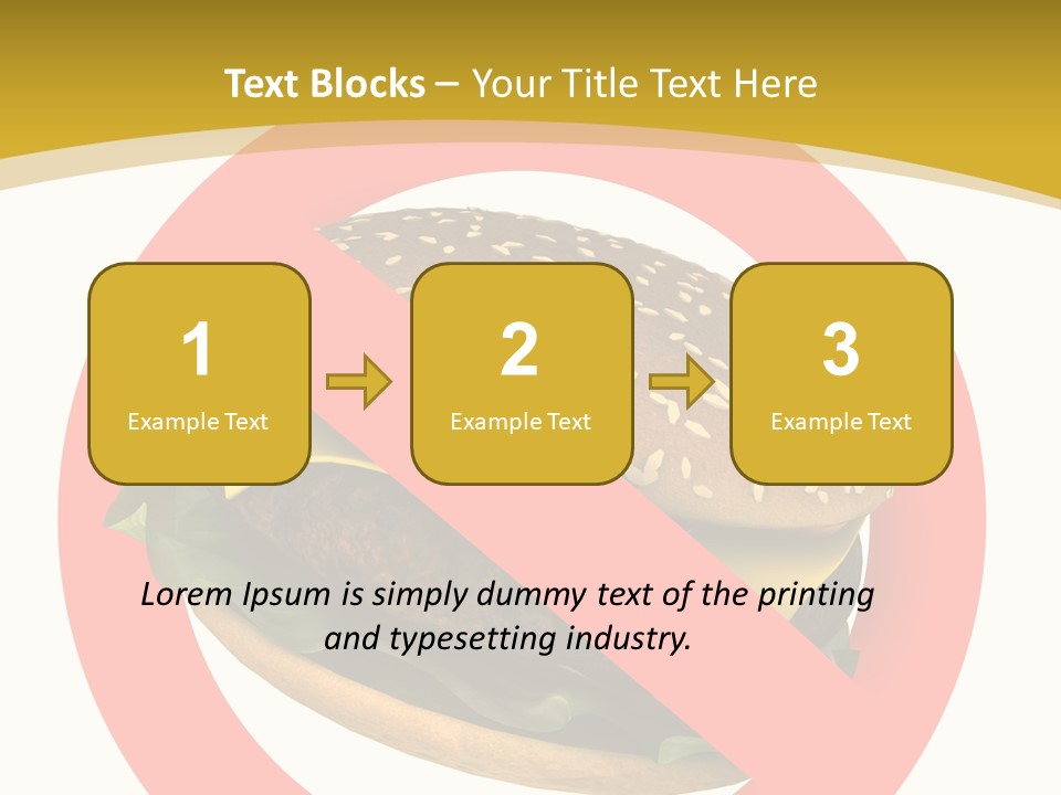 Design Illustration Beef PowerPoint Template