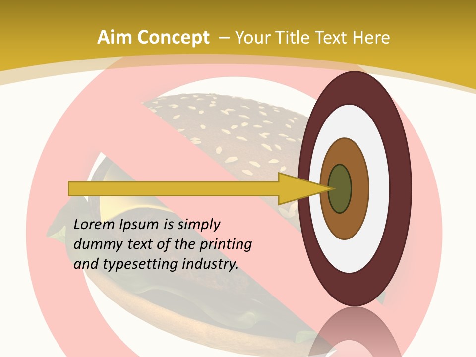 Design Illustration Beef PowerPoint Template