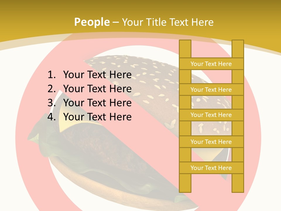 Design Illustration Beef PowerPoint Template