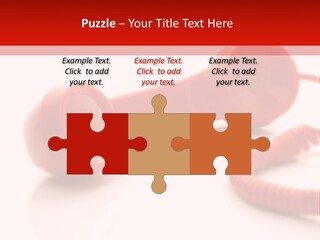 A Red Telephone On A White Surface With A Red Cord PowerPoint Template