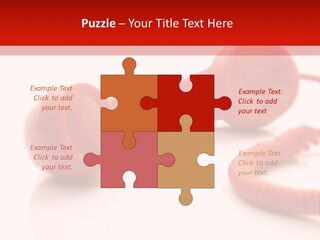 A Red Telephone On A White Surface With A Red Cord PowerPoint Template