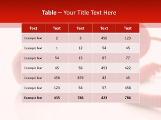 A Red Telephone On A White Surface With A Red Cord PowerPoint Template