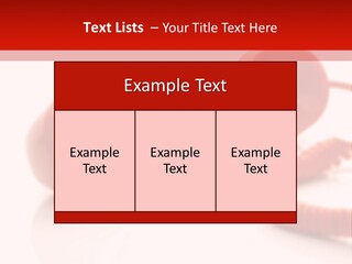 A Red Telephone On A White Surface With A Red Cord PowerPoint Template