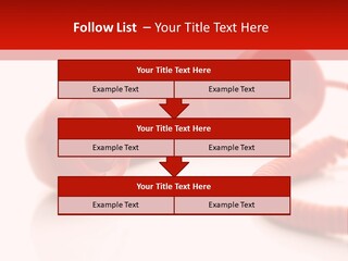 A Red Telephone On A White Surface With A Red Cord PowerPoint Template