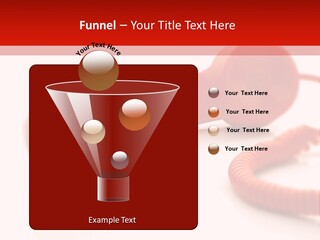 A Red Telephone On A White Surface With A Red Cord PowerPoint Template