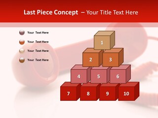 A Red Telephone On A White Surface With A Red Cord PowerPoint Template