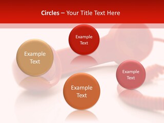 A Red Telephone On A White Surface With A Red Cord PowerPoint Template