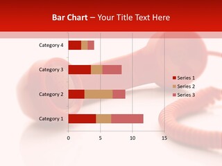 A Red Telephone On A White Surface With A Red Cord PowerPoint Template