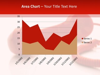 A Red Telephone On A White Surface With A Red Cord PowerPoint Template