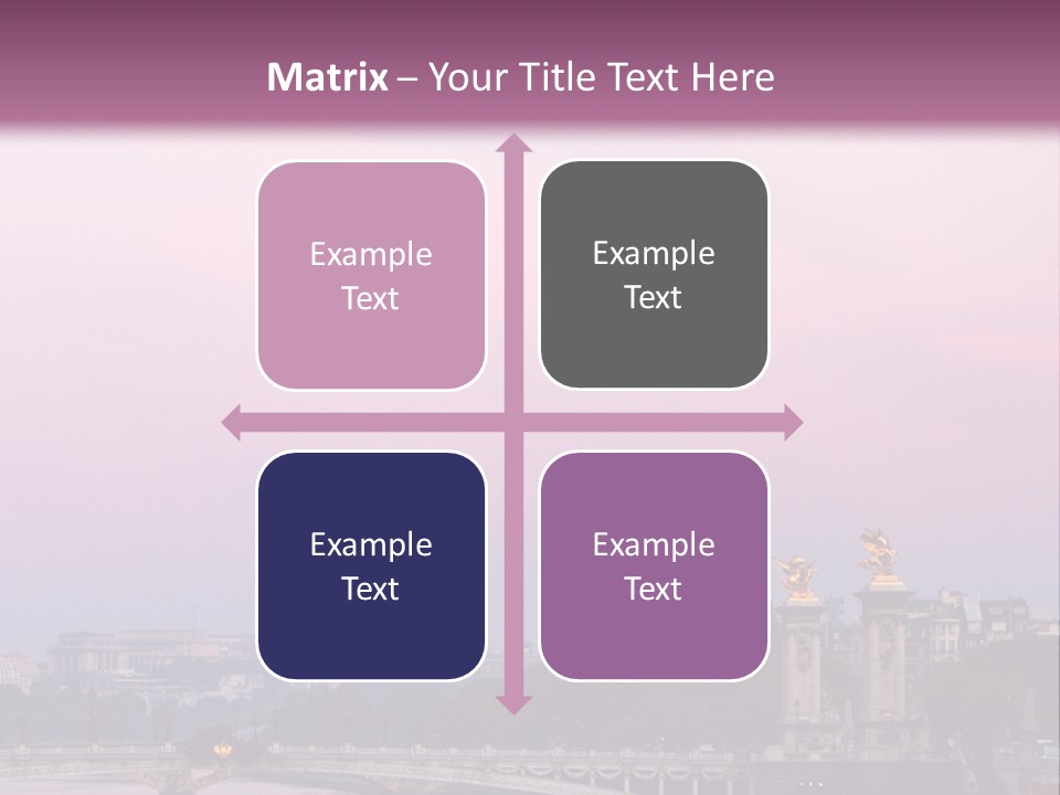 Respirator Gasmask End Plant PowerPoint Template