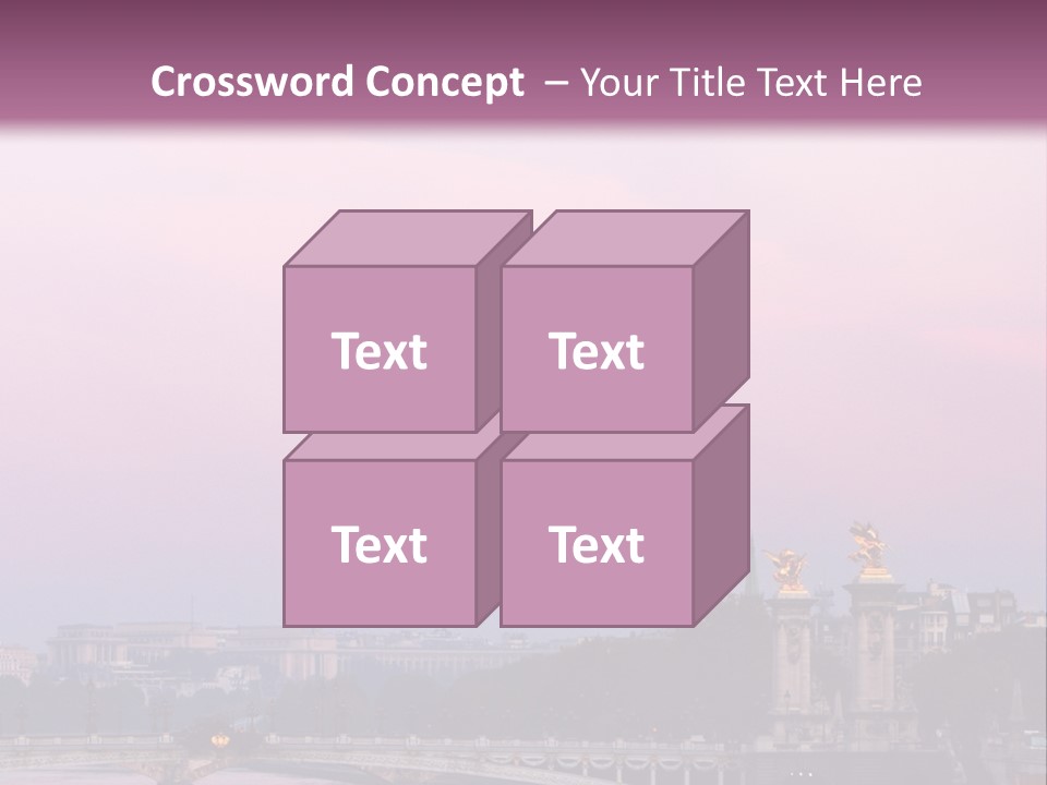 Respirator Gasmask End Plant PowerPoint Template