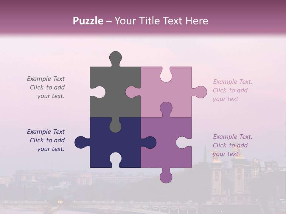 Respirator Gasmask End Plant PowerPoint Template