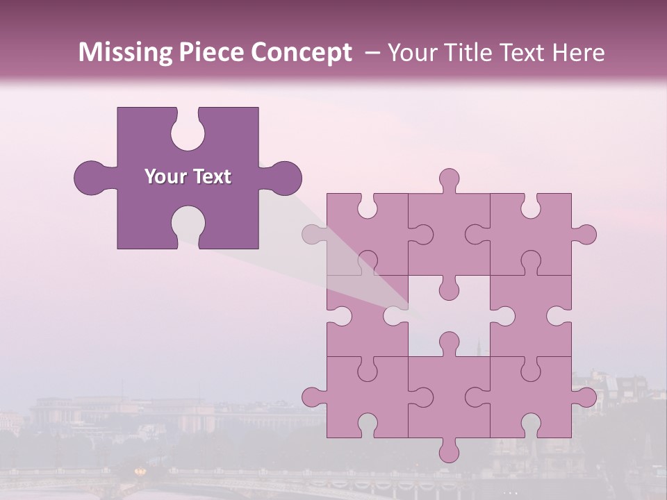 Respirator Gasmask End Plant PowerPoint Template