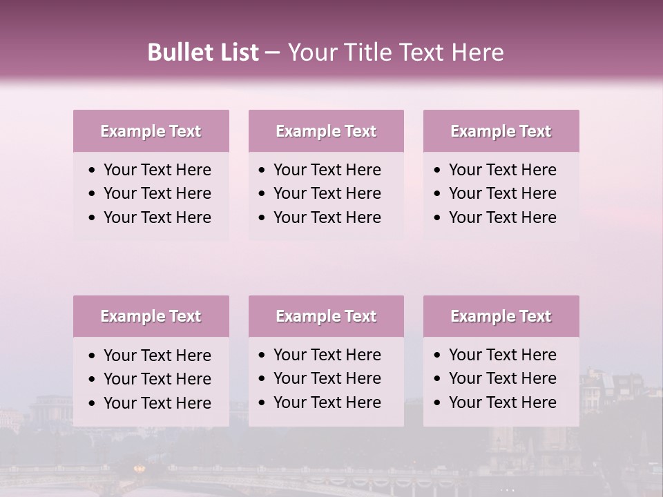 Respirator Gasmask End Plant PowerPoint Template