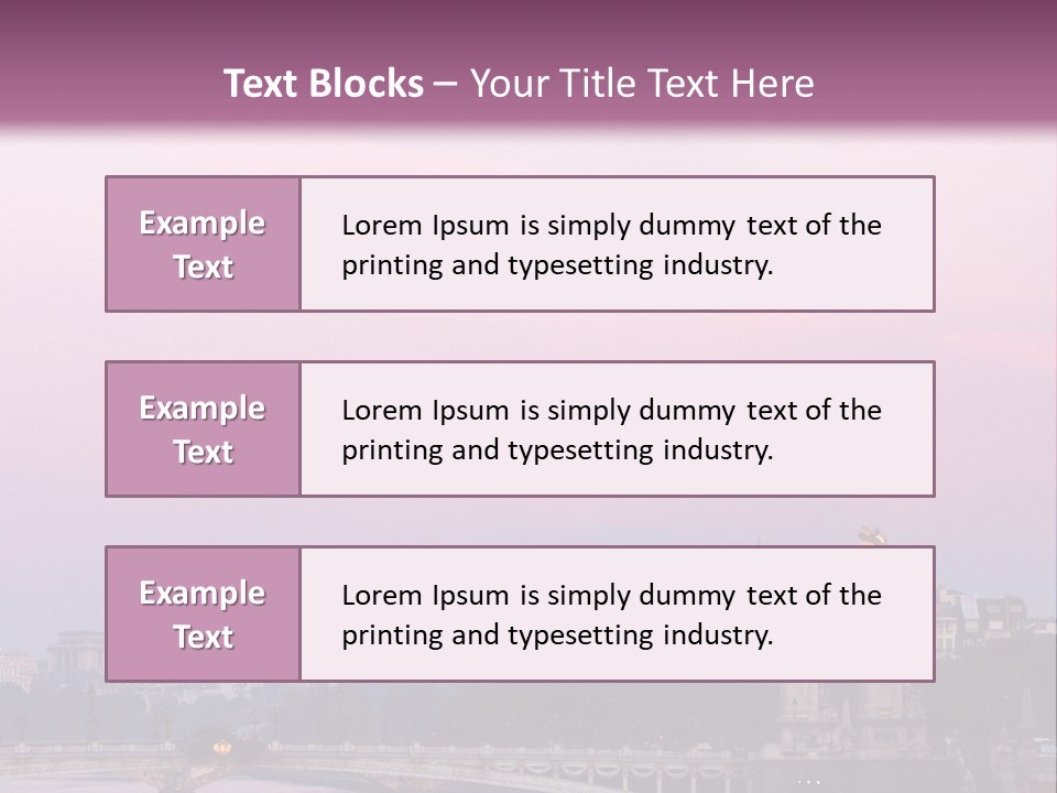 Respirator Gasmask End Plant PowerPoint Template