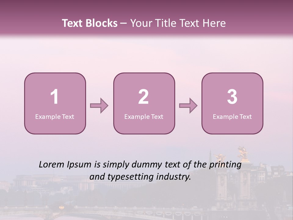 Respirator Gasmask End Plant PowerPoint Template