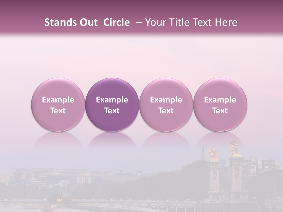 Respirator Gasmask End Plant PowerPoint Template