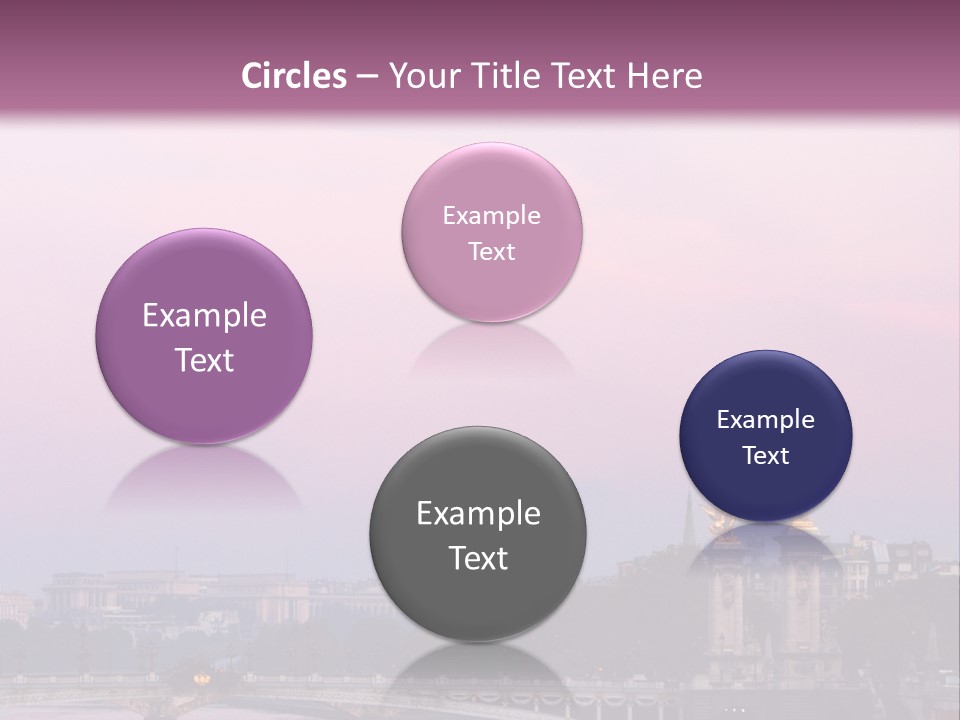 Respirator Gasmask End Plant PowerPoint Template