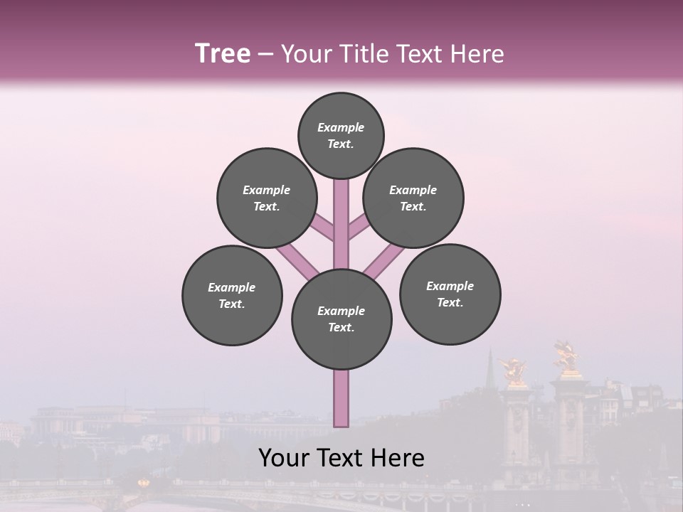 Respirator Gasmask End Plant PowerPoint Template