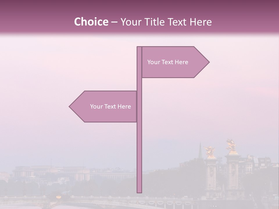 Respirator Gasmask End Plant PowerPoint Template
