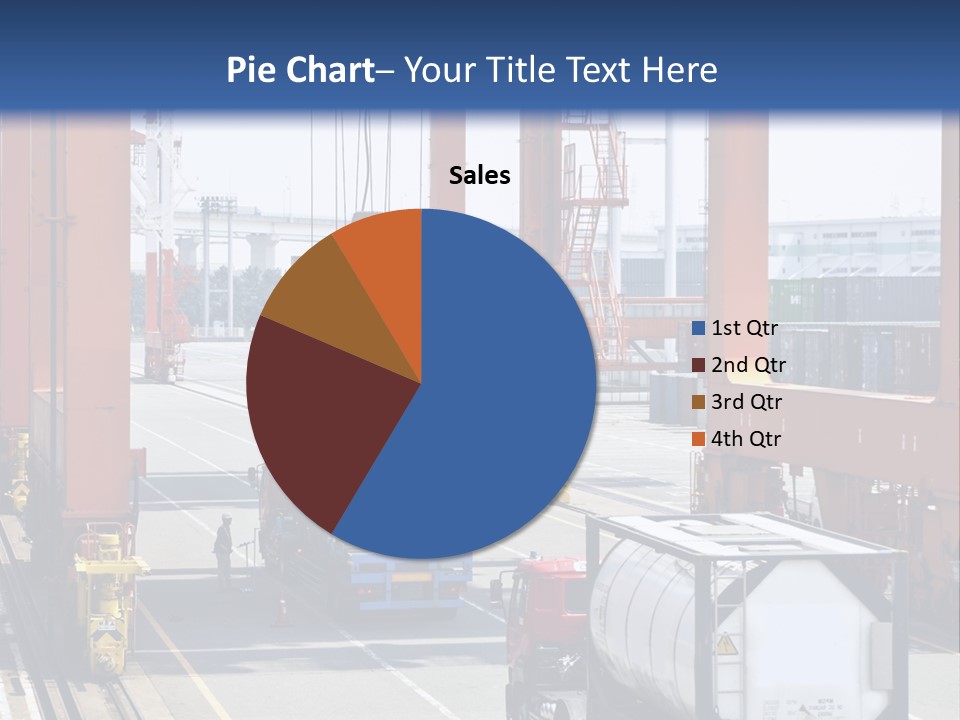 Discharge Container Heavy PowerPoint Template