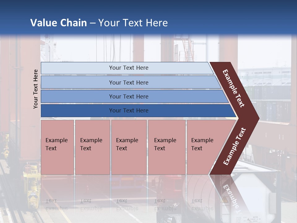 Discharge Container Heavy PowerPoint Template