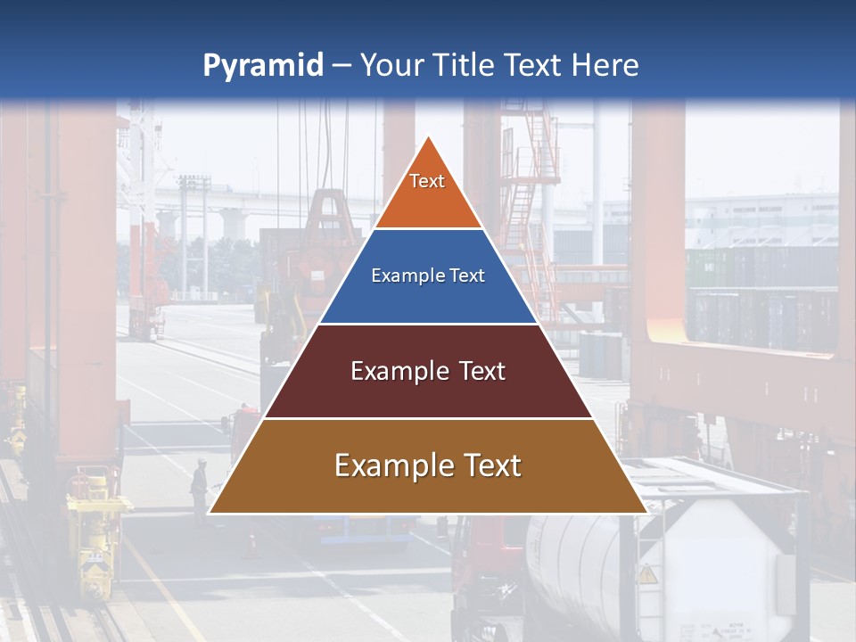 Discharge Container Heavy PowerPoint Template