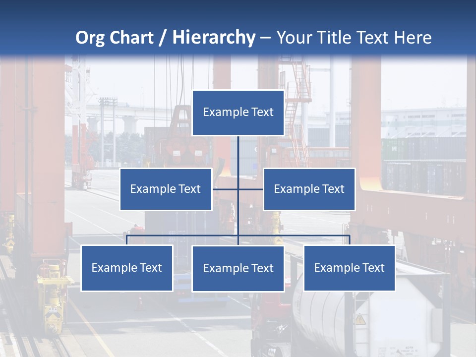 Discharge Container Heavy PowerPoint Template