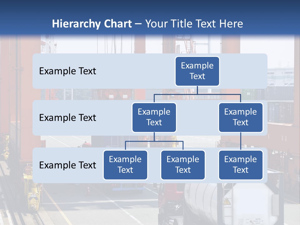 Discharge Container Heavy PowerPoint Template