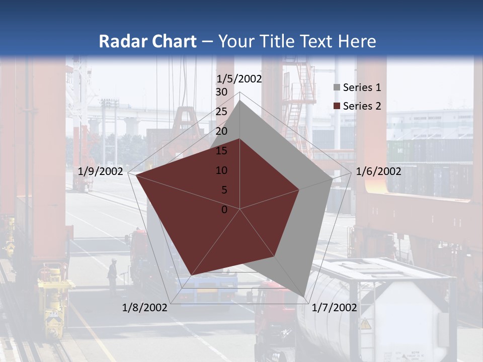 Discharge Container Heavy PowerPoint Template