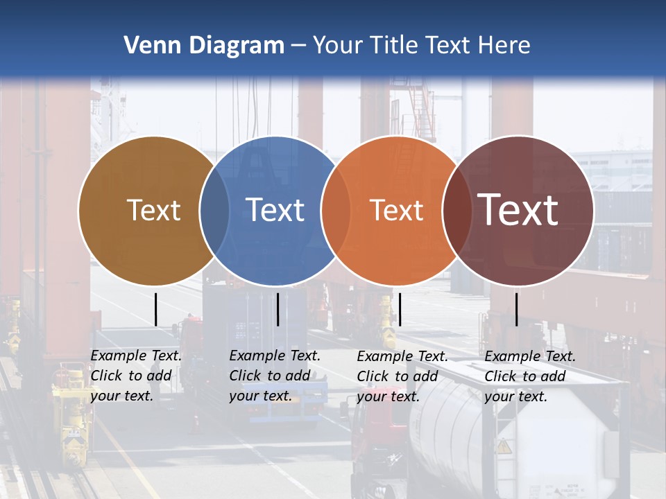 Discharge Container Heavy PowerPoint Template