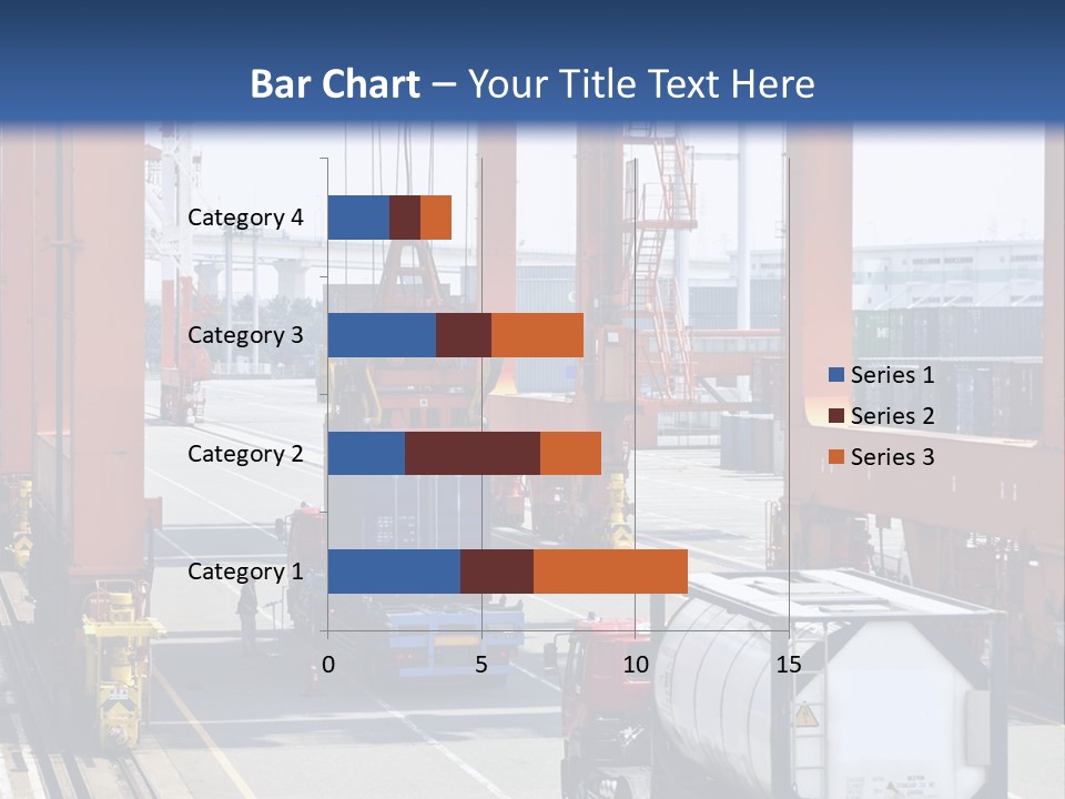 Discharge Container Heavy PowerPoint Template