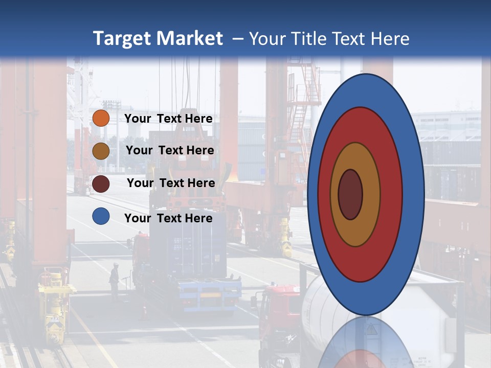 Discharge Container Heavy PowerPoint Template