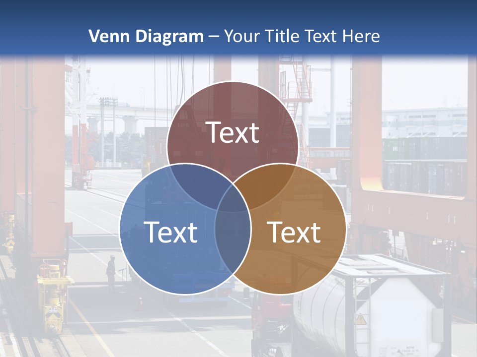 Discharge Container Heavy PowerPoint Template