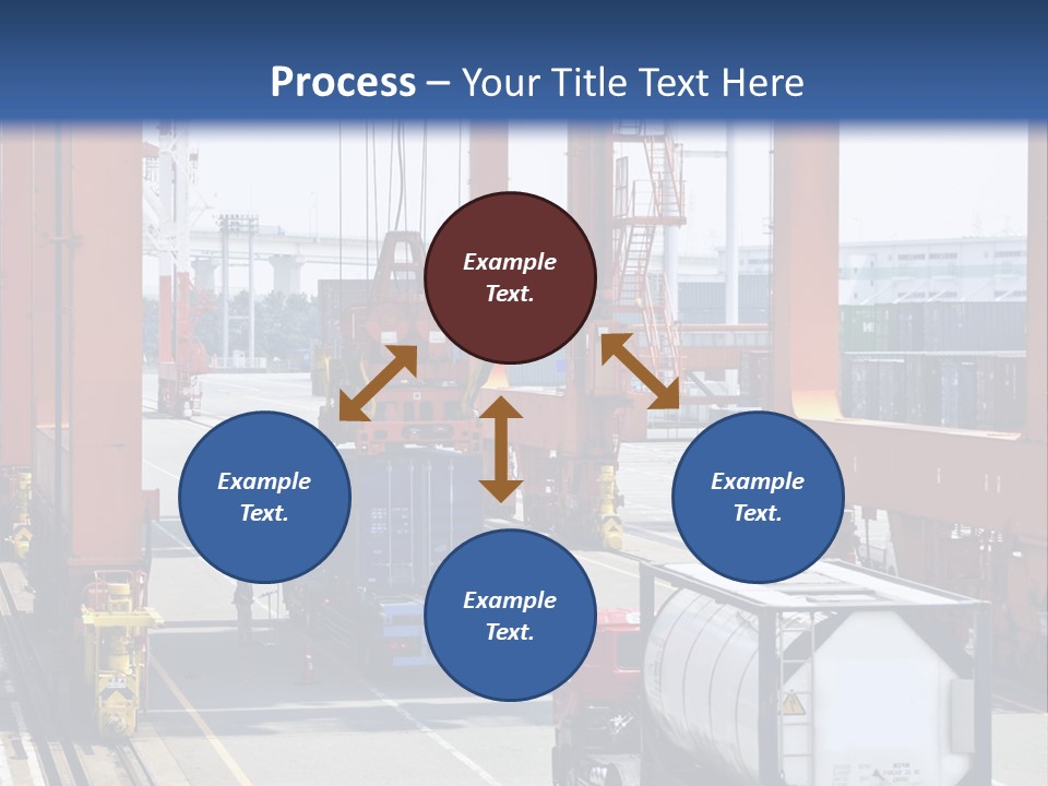Discharge Container Heavy PowerPoint Template
