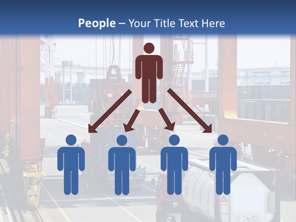 Discharge Container Heavy PowerPoint Template