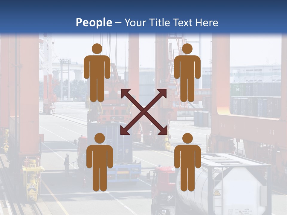 Discharge Container Heavy PowerPoint Template