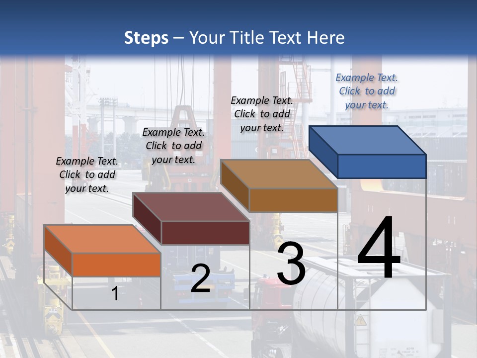 Discharge Container Heavy PowerPoint Template