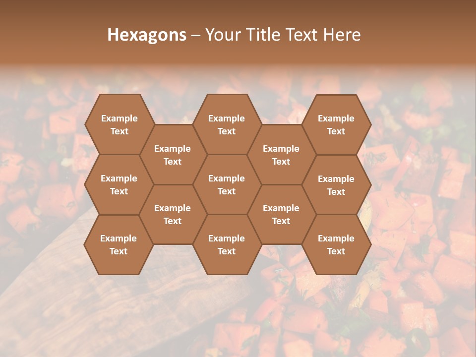 Real Food Yam Dinner PowerPoint Template