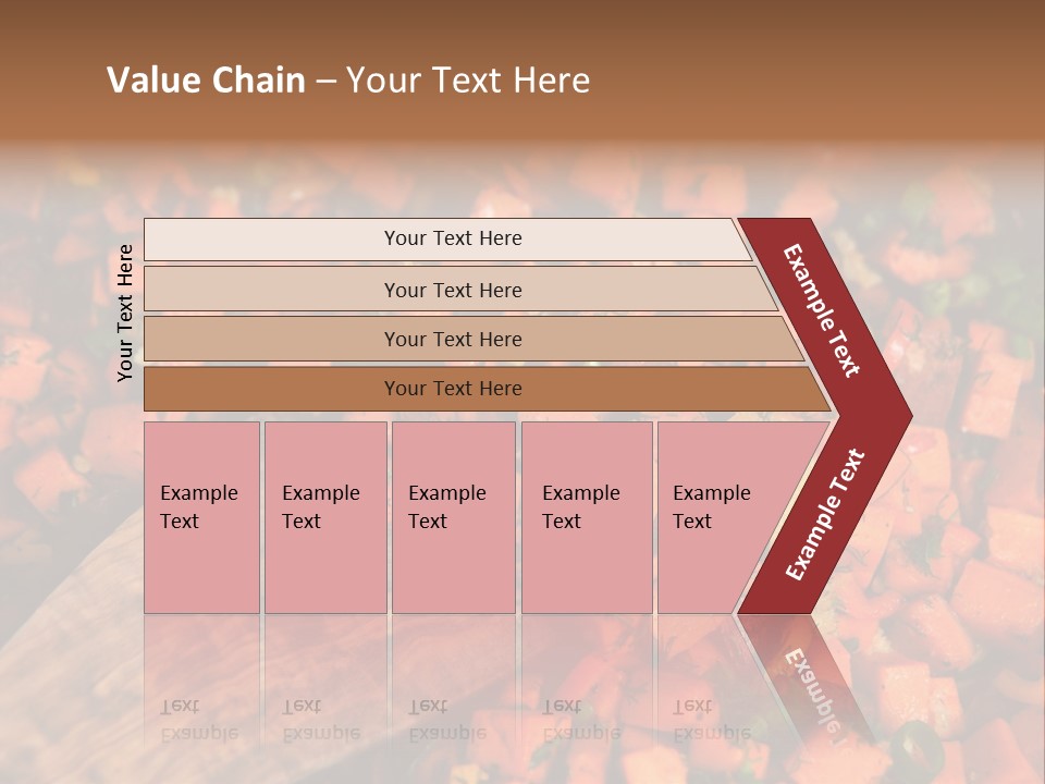 Real Food Yam Dinner PowerPoint Template