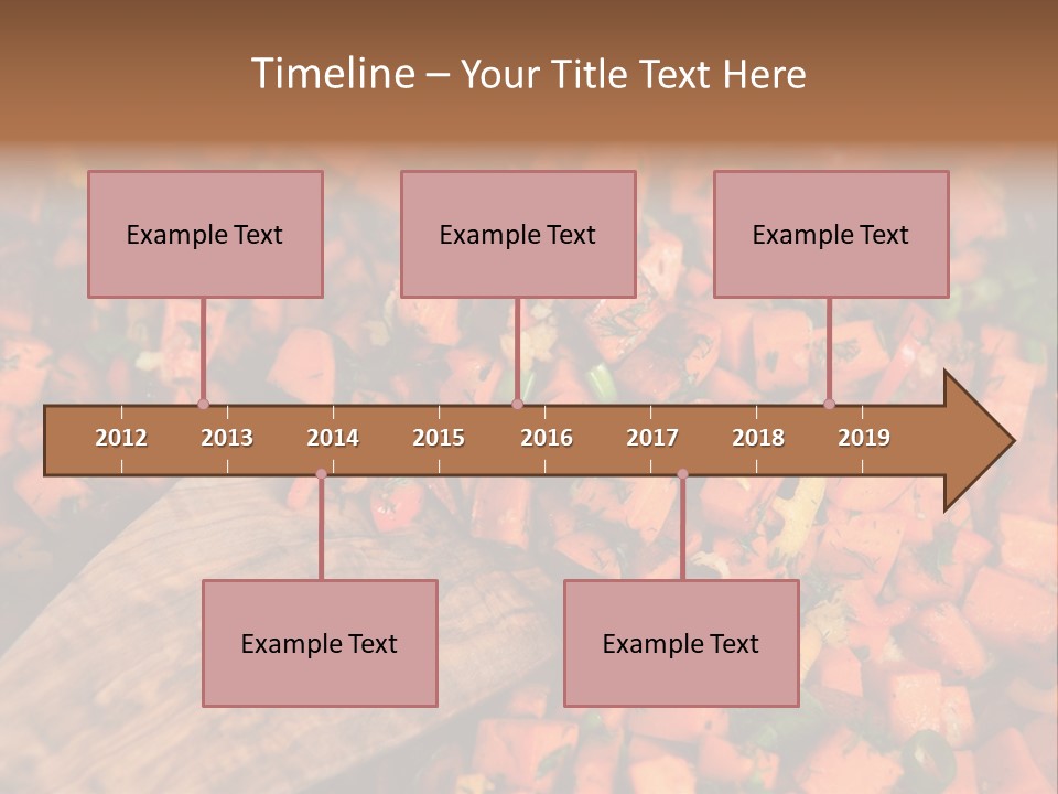 Real Food Yam Dinner PowerPoint Template
