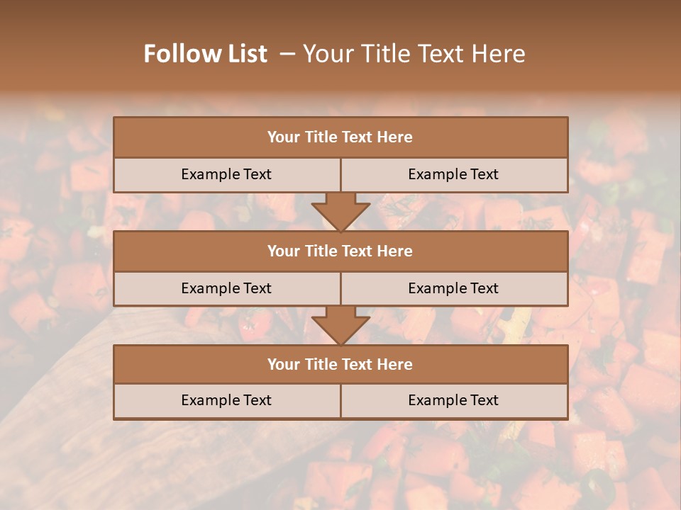 Real Food Yam Dinner PowerPoint Template