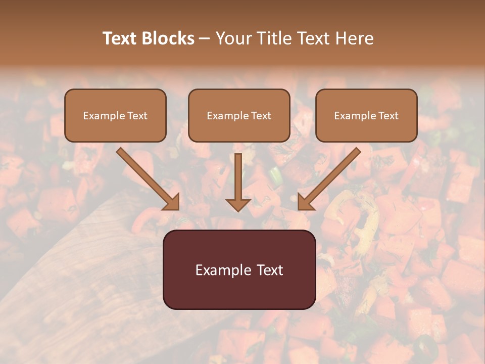 Real Food Yam Dinner PowerPoint Template