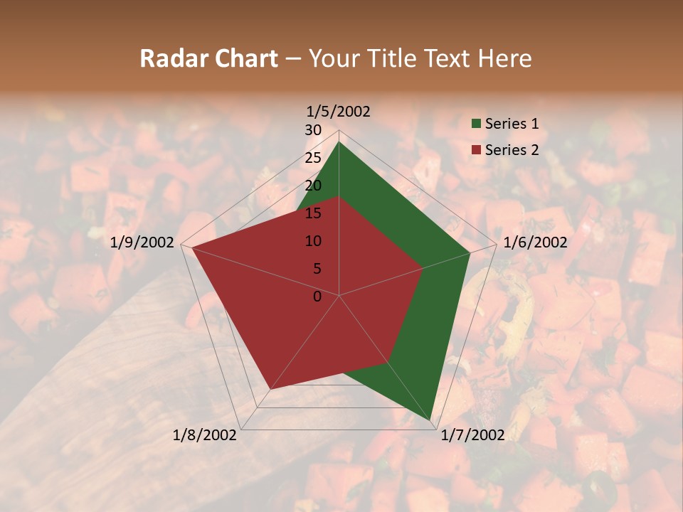 Real Food Yam Dinner PowerPoint Template