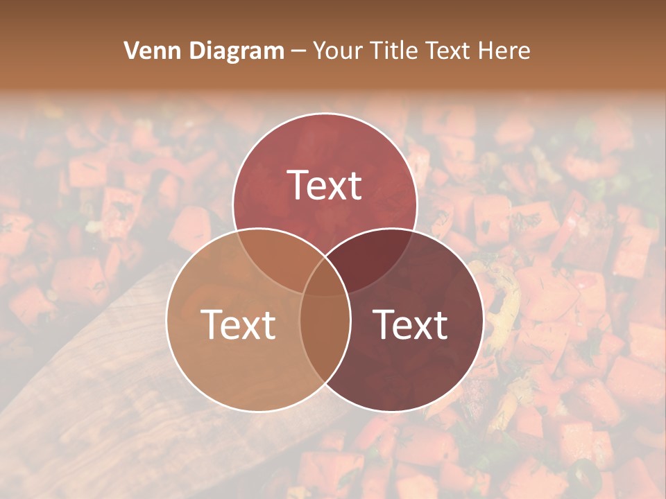 Real Food Yam Dinner PowerPoint Template