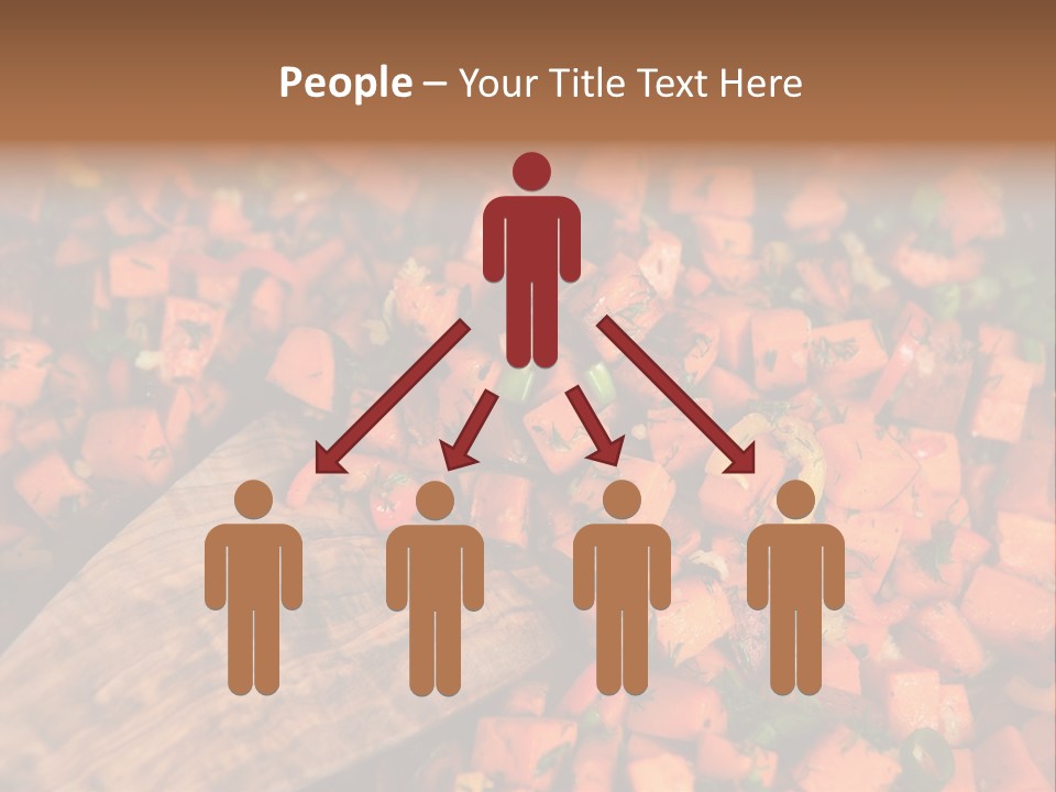 Real Food Yam Dinner PowerPoint Template