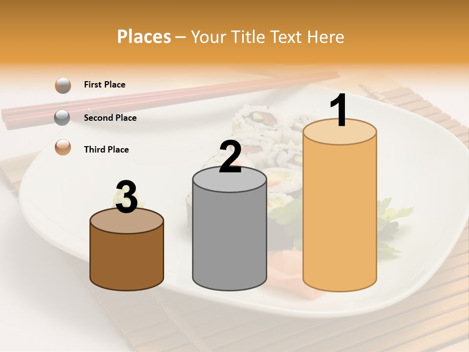 Isolated Food Product PowerPoint Template